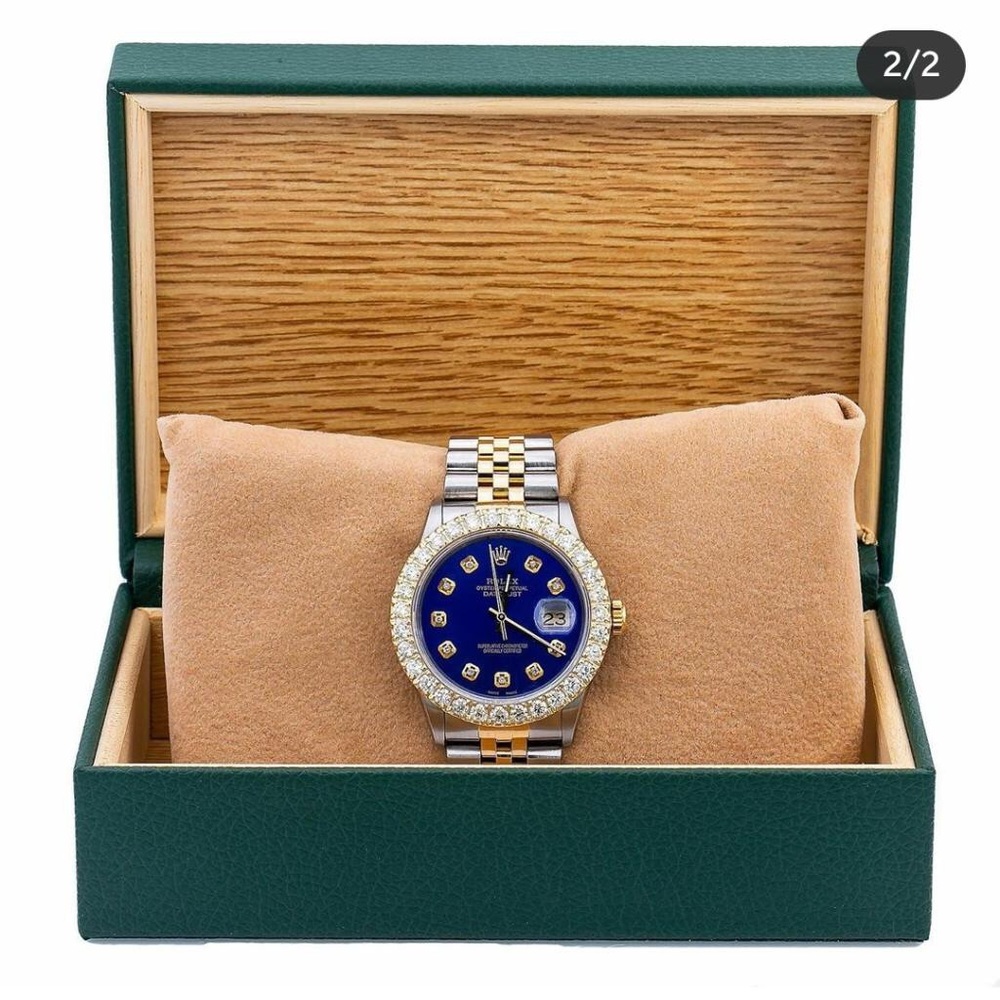 Rolex Datejust Blue Face